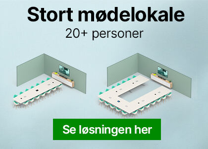 Logitech - Stort mødelokale (over 20 pers)